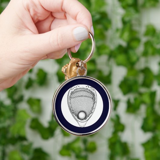 Lacrosse Goalie Keychain (Hand)