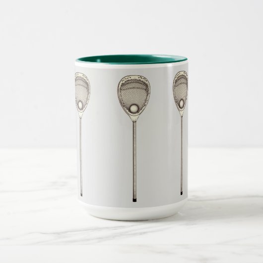 Lacrosse Goalie Mok (Midden)