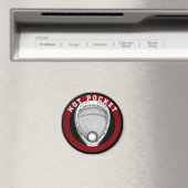 Lacrosse Goalie Novelty Gift Magnet (Insitu (Vaatwasser))