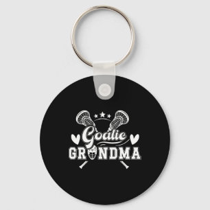Lacrosse Goalie Oma van een Lacrosse Goalkeeper G Sleutelhanger