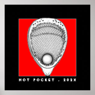 Lacrosse Goalie Poster