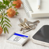 Lacrosse Goalie Sleutelhanger (Zijkant)