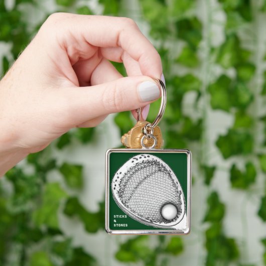 Lacrosse Goalie Sleutelhanger (Hand)