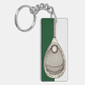 Lacrosse Goalie Sleutelhanger (Voorkant Links)