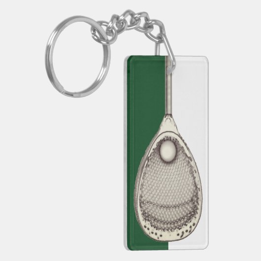 Lacrosse Goalie Sleutelhanger (Voorkant Links)