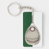 Lacrosse Goalie Sleutelhanger (Voorkant)