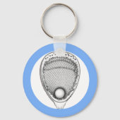 Lacrosse Goalie Sleutelhanger (Voorkant)