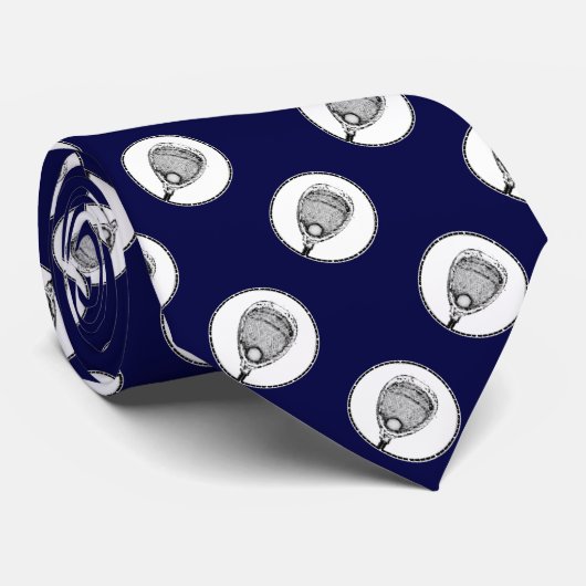 Lacrosse Goalie Stropdas (Opgerold)