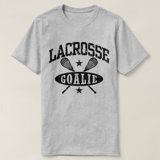 Lacrosse Goalie T-shirt (Design voorkant)
