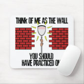Lacrosse Goalie Wall Muismat (Met muis)