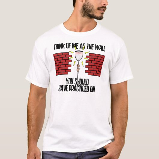 Lacrosse Goalie Wall T-shirt (Voorkant)