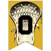 Lacrosse Gold Gefeliciteerd met Bunting Flags Vlaggetjes (Tweede vlag)