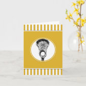 Lacrosse Gold Sportkaarten Kaart (Gele Bloem)