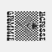Lacrosse Grammie Lacrosse Lover Moederdag Fleece Deken (Voorkant (Horizontaal))