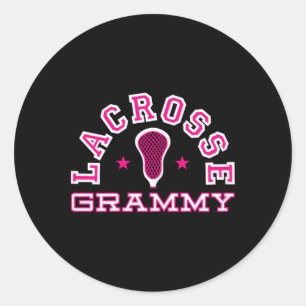 Lacrosse Grammy Grootouder Trotse Oma Lax Gran Ronde Sticker
