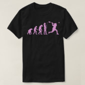 Lacrosse Grandma Evolution Pink Gift T-shirt (Design voorkant)
