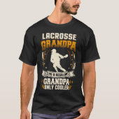 Lacrosse Grandpa Regular Grandpa Only Koelaar T-shirt (Voorkant)