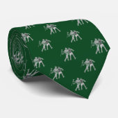 Lacrosse Green Stropdas (Opgerold)