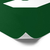 Lacrosse Green Team Senior Night Poster (Hoek)