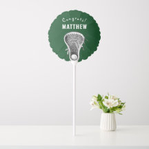 Lacrosse Groene Congrats Ballon