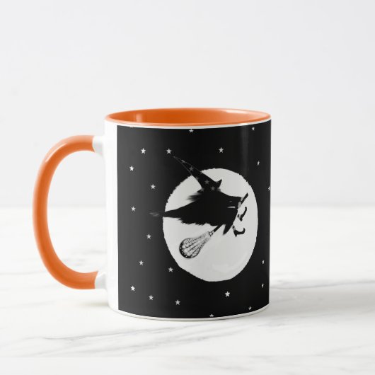 Lacrosse Halloween cadeau Mok (Links)