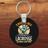 Lacrosse Halloween Zombie bijpassende kostuum Sleutelhanger (Voorkant)