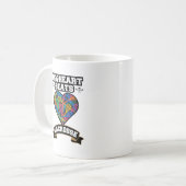 Lacrosse Heart Sticks Passion Sport Love Game Koffiemok (Voorkant links)