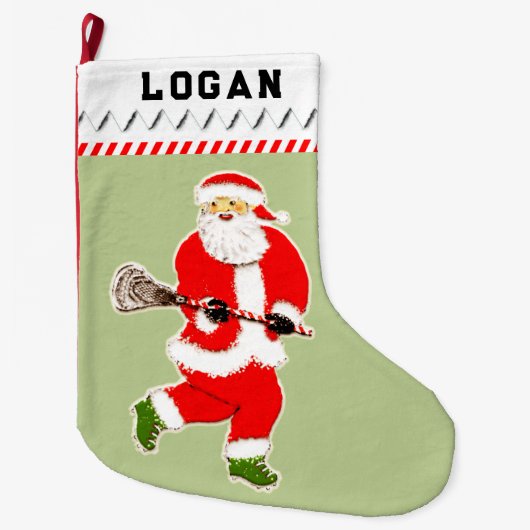 Lacrosse Holiday Gift Grote Kerstsok (Voorkant)