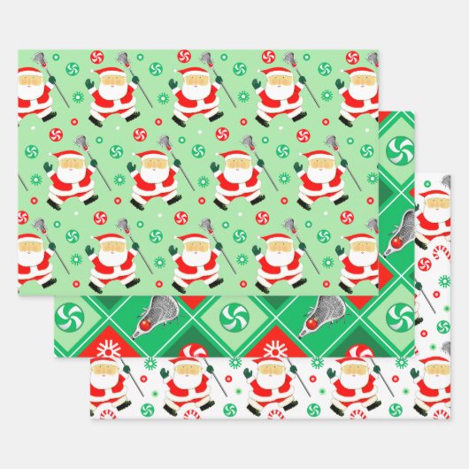 Lacrosse Holiday Gift Inpakpapier Vel (Set)
