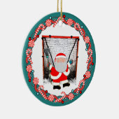 Lacrosse Holiday Gift Keramisch Ornament (Rechts)