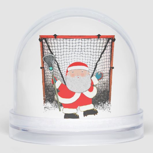 Lacrosse Holiday Gift Sneeuwbol (Voorkant)