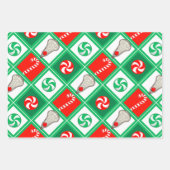 Lacrosse Holiday Gift Wrapping Paper (Voorkant 3)