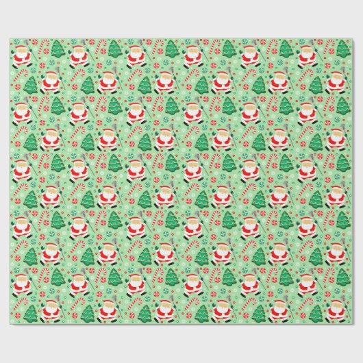 Lacrosse Holiday Gift Wrapping Paper Cadeaupapier (Vlak)