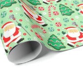 Lacrosse Holiday Gift Wrapping Paper Cadeaupapier (Rol Hoek)