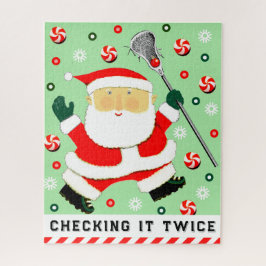 Lacrosse Holiday Gifts Jigzaag Puzzle Legpuzzel