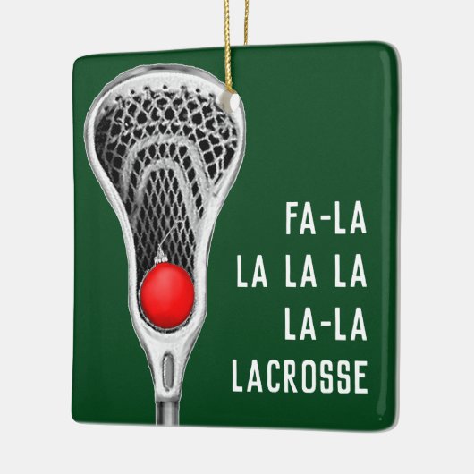 Lacrosse Holiday Gifts Keramisch Ornament (Links)
