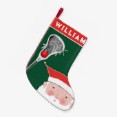 Lacrosse Holiday Gifts Large Kerststop Kleine Kerstsok (Voorkant (Hangend))