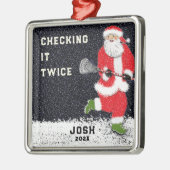 Lacrosse Holiday Gifts Metalen Ornament (Links)