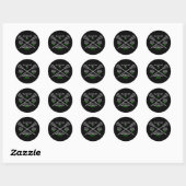 Lacrosse Humor Onbetaalbaar 2 Sticker (Vel)