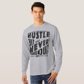 Lacrosse, Hustle Hit houdt nooit Shirt uit (Voorkant volledig)