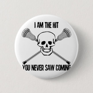 Lacrosse ik ben de Hit Ronde Button 5,7 Cm
