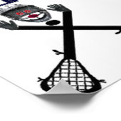 Lacrosse is het leven poster (Hoek)