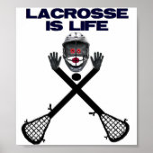 Lacrosse is het leven poster (Voorkant)