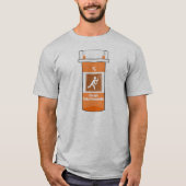 Lacrosse Is Mijn Drug T-shirt (Voorkant)