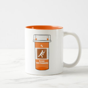 Lacrosse Is Mijn Drug Tweekleurige Koffiemok