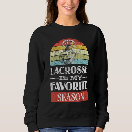 Lacrosse is mijn favoriete verkenner Coach Graphi Trui (Voorkant)
