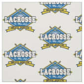 Lacrosse is mijn leven stof (Swatch)