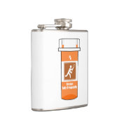 Lacrosse is mijn medicijn heupfles (Rechts)