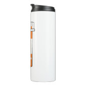 Lacrosse is mijn medicijn thermosbeker (Geroteerd rechts)