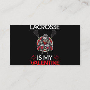 Lacrosse is mijn Valentijn Lacrosse Valentijnsdag Informatiekaartje